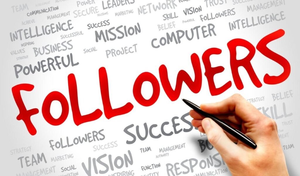 The word Followers displayed prominently, representing Instagram followers trackers used to monitor growth and engagement in 2025
