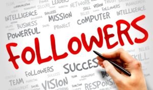 The word Followers displayed prominently, representing Instagram followers trackers used to monitor growth and engagement in 2025